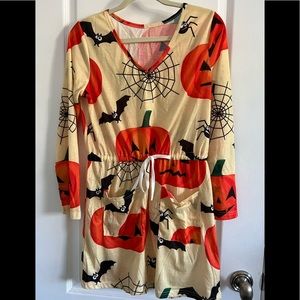 Pumpkin Romper Dress Size Small